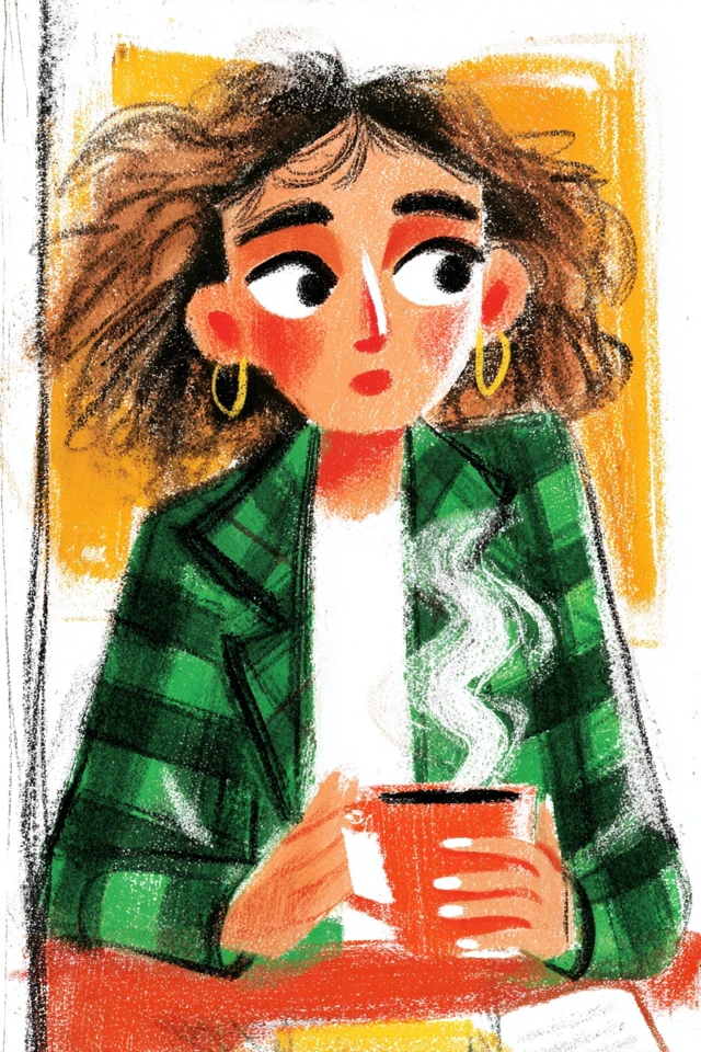 Vibrant Pastel Portrait - Image 4