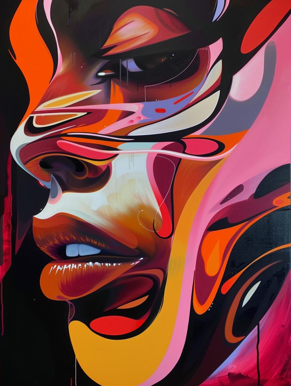 Crimson Fluidity - Image 2