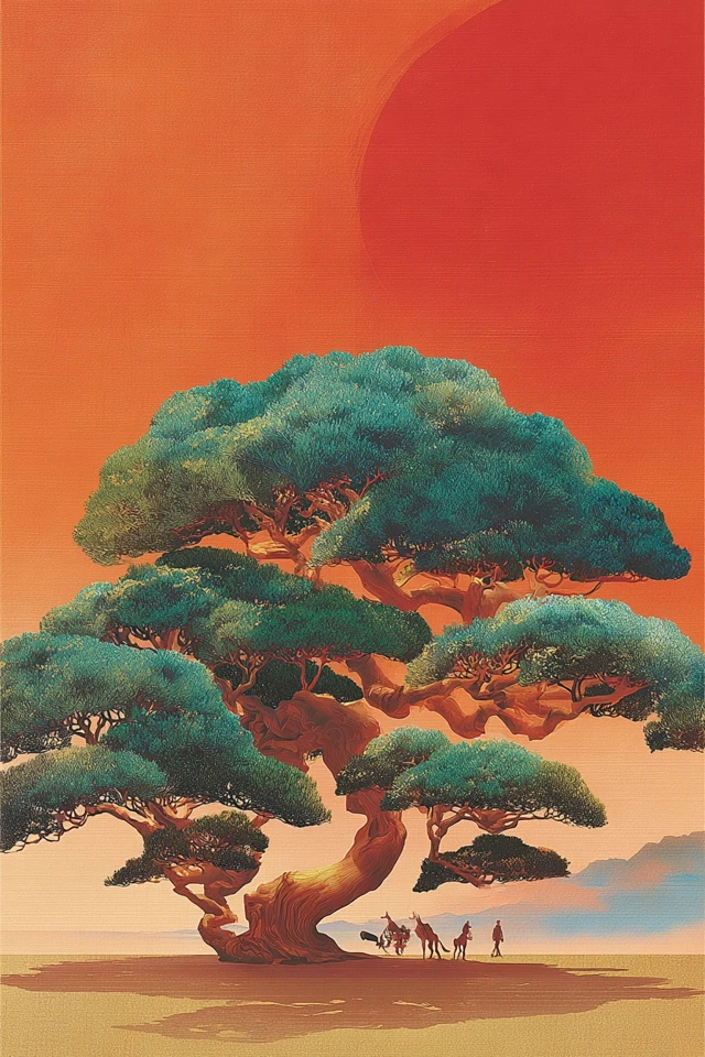 Crimson Zen Collage - Image 5