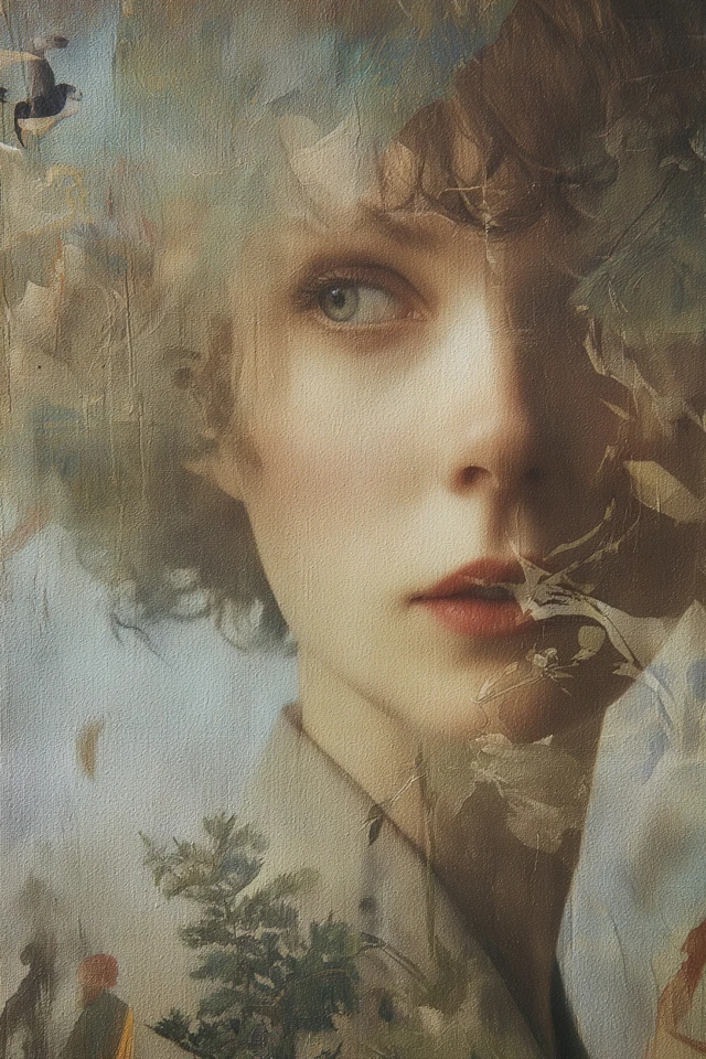 Ethereal Canvas Whispers