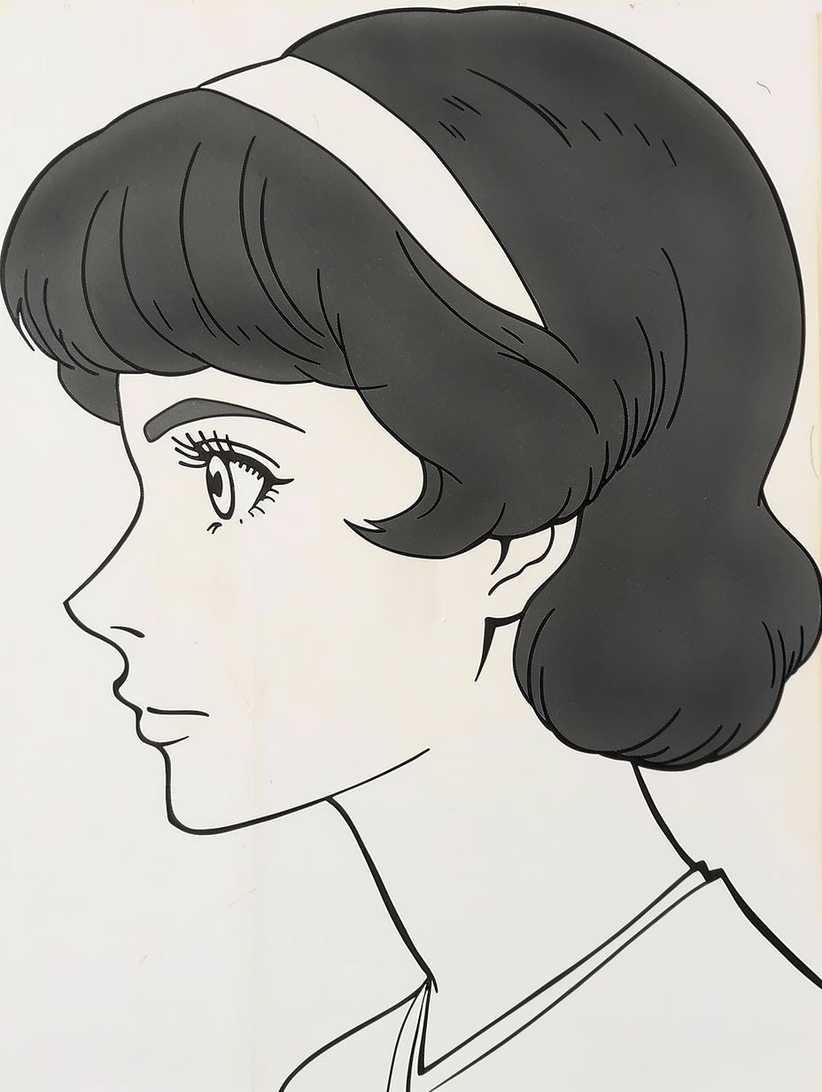 Vintage Anime Elegance - Image 3