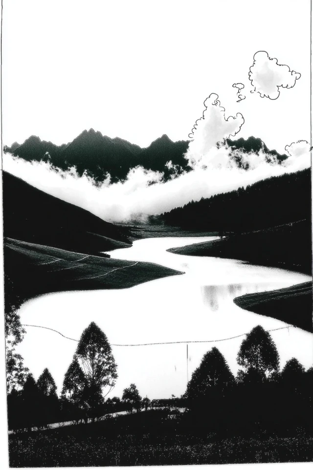 Monochrome Moments of Quiet Reflection - Image 2