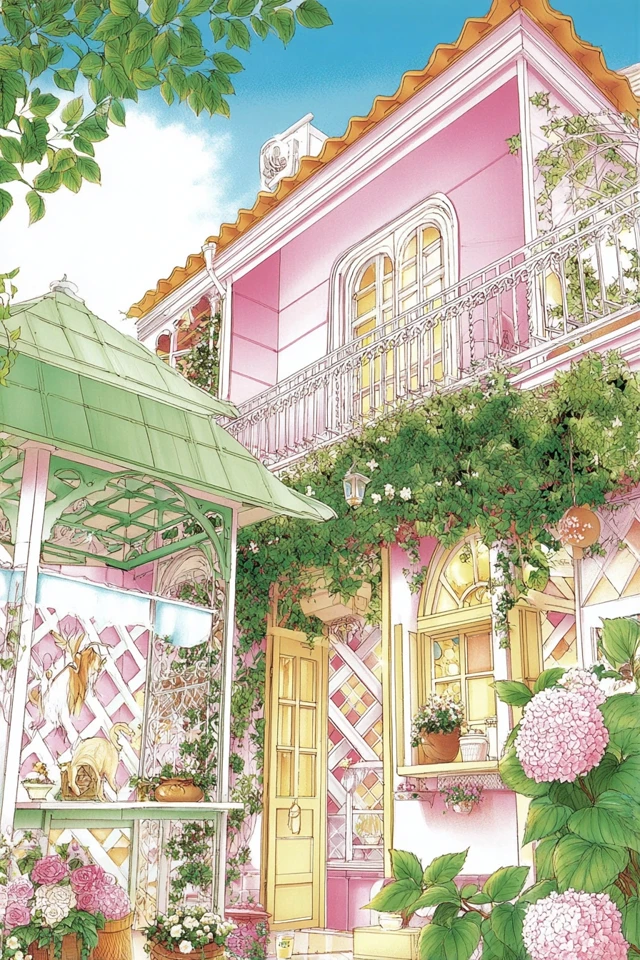Pastel Dreams of a Quiet Afternoon - Image 6