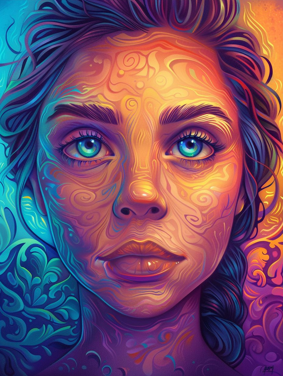 Ethereal Visions of a Freckled Muse - Image 3