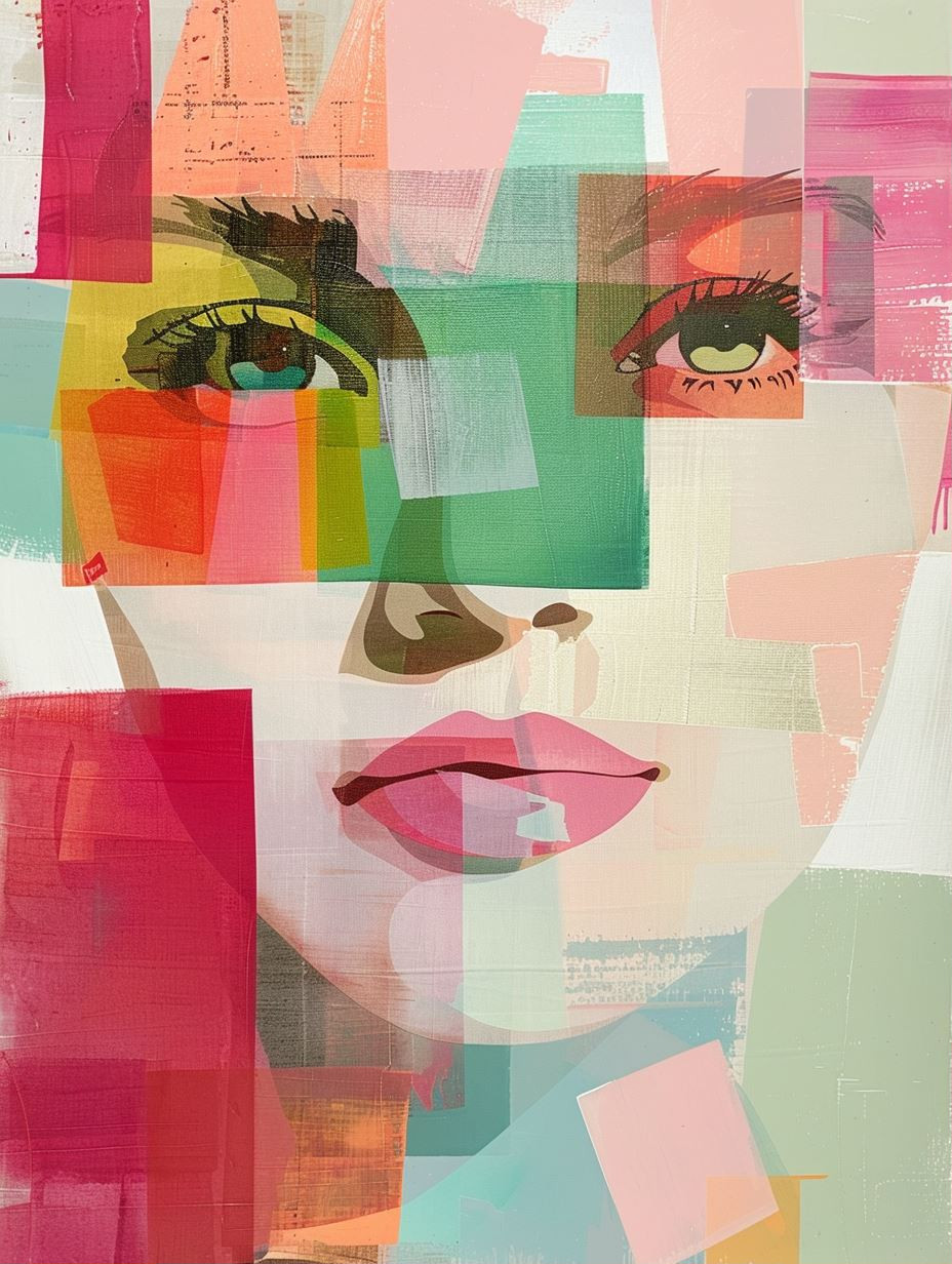 Fragmented Dreams of Feminine Grace - Image 1