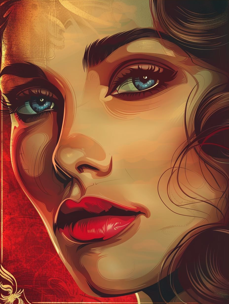 Vintage Glamour Digital Portrait Collection - Image 3
