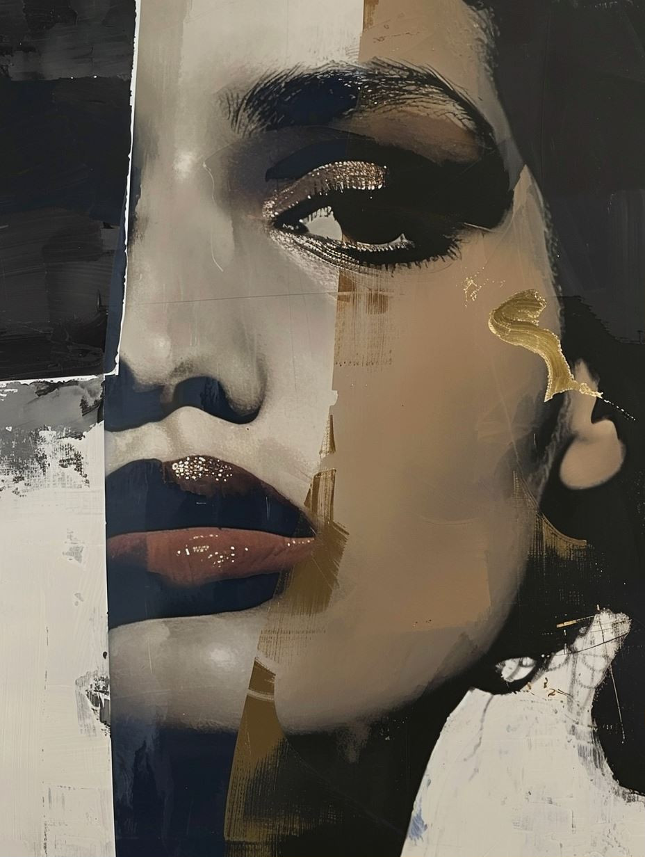 Fragmented Beauty: A Study in Portraits - Image 1
