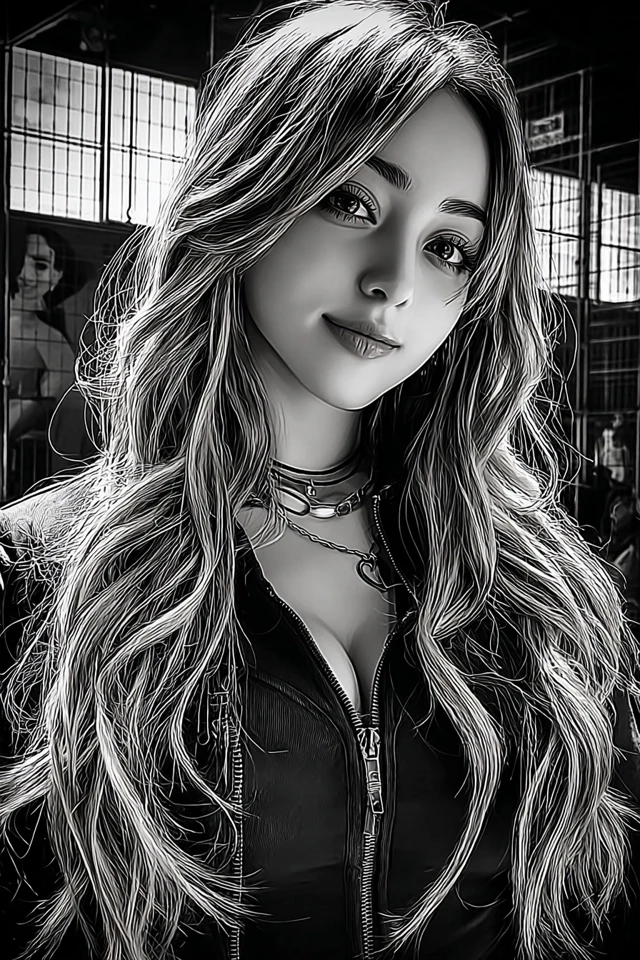 Monochrome Noir Elegance