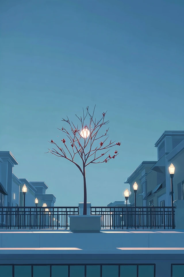 Urban Azure Elegance - Image 5