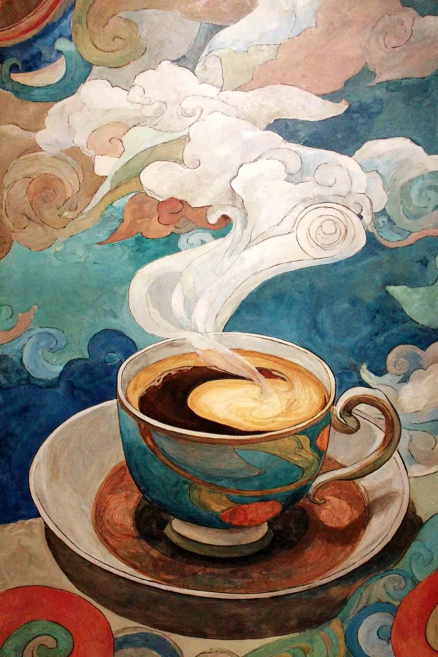 Mystic Watercolor Muse - Image 4