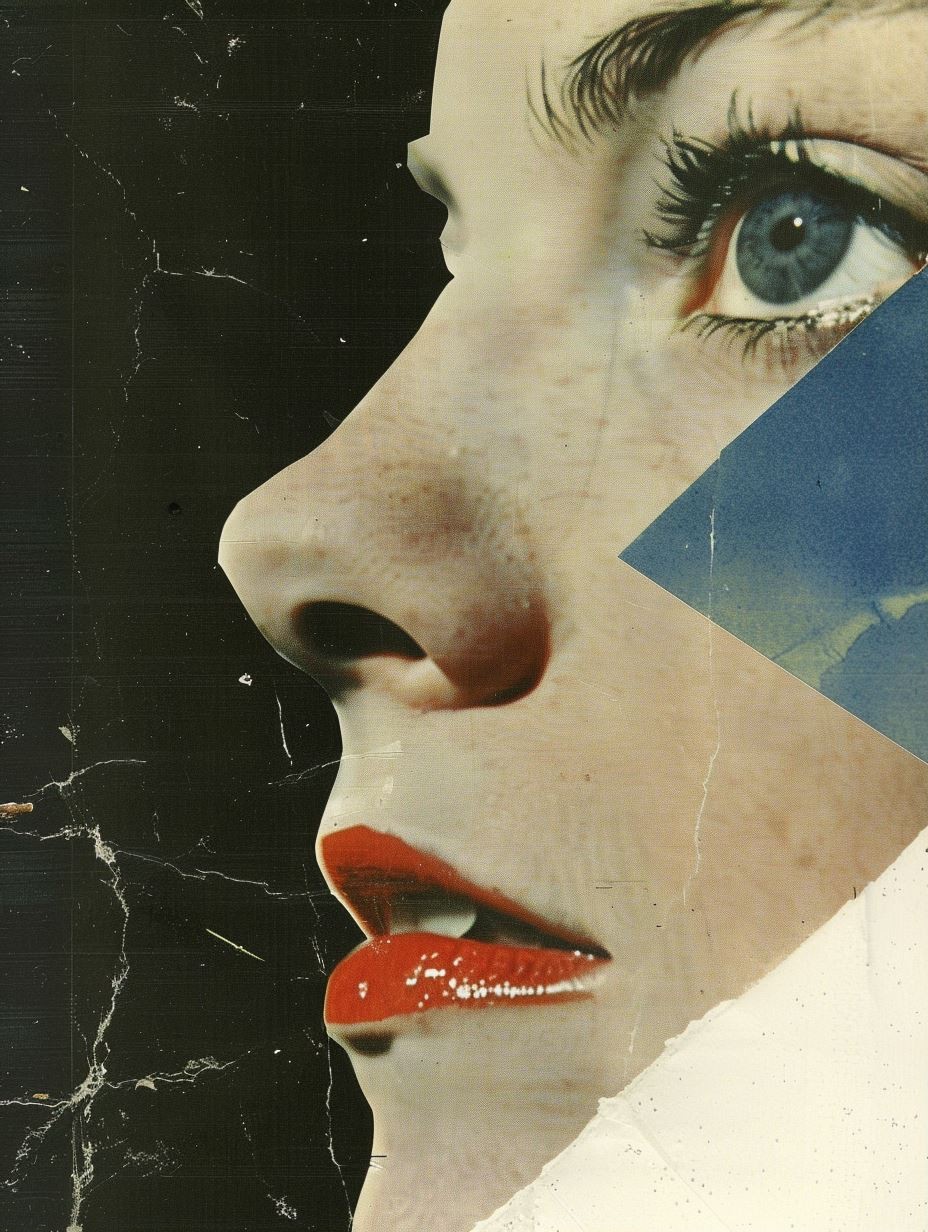 Vintage Avant Garde Collage