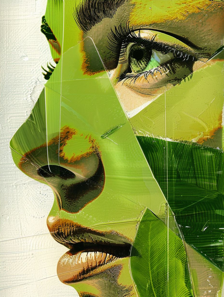 Fragmented Neon Gaze - Image 4