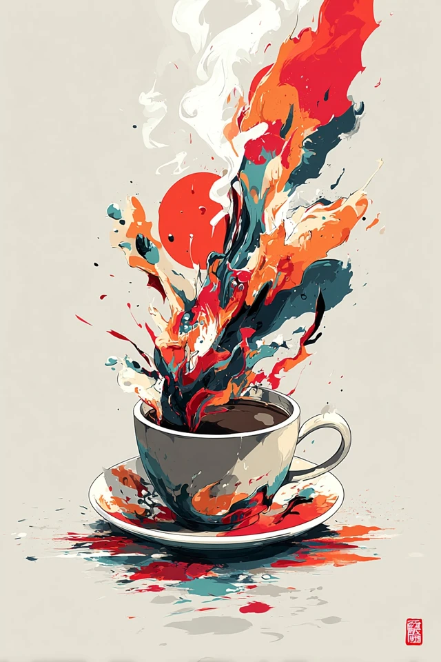 Abstract Crimson Soul - Image 4