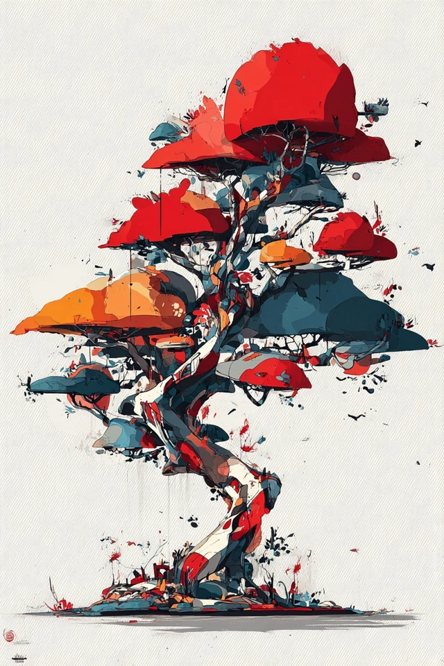 Abstract Crimson Soul - Image 5