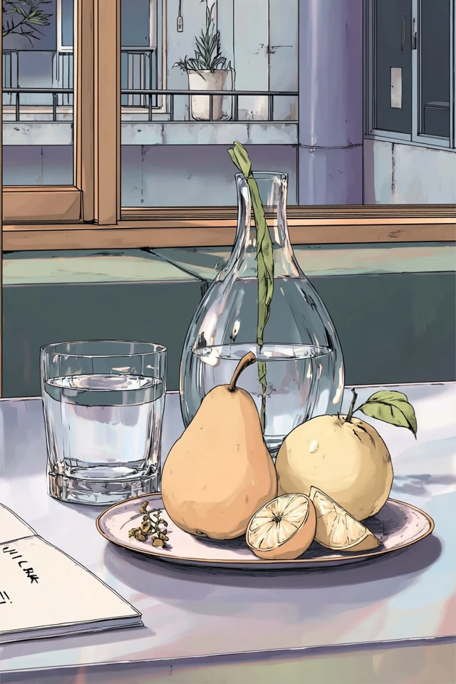 Serene Moments in Anime Style - Image 3