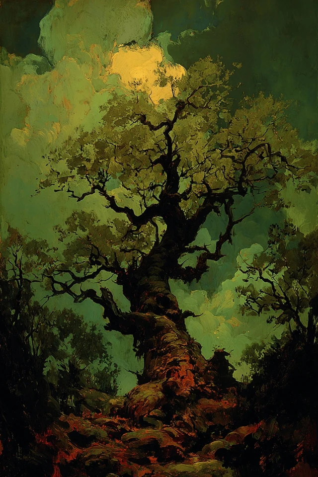 Rustic Oil Portrait - Image 5