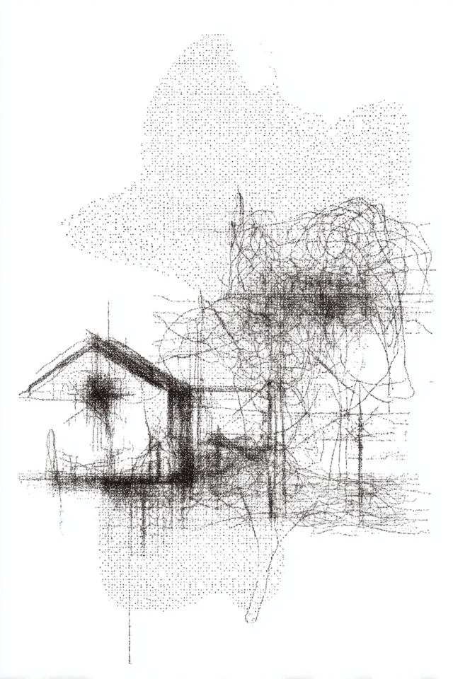 Ethereal Lines: A Study in Digital Texture - Image 6