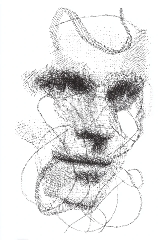 Ethereal Lines: A Study in Digital Texture - Image 1
