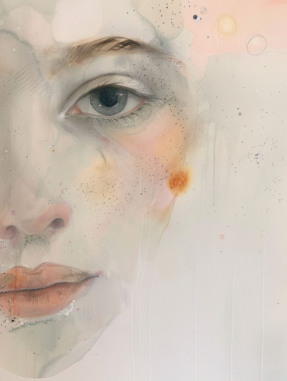 Ethereal Whispers in Watercolor - Image 2