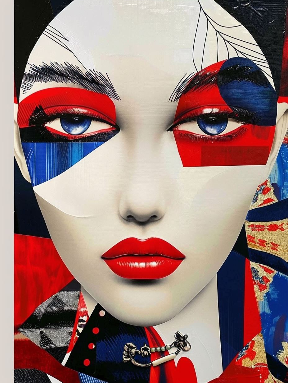 Avant Garde Crimson Portraits - Image 4
