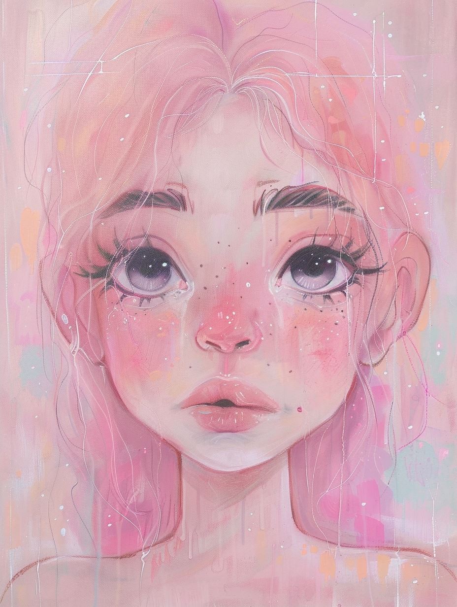 Ethereal Dreams in Pastel Hues - Image 2