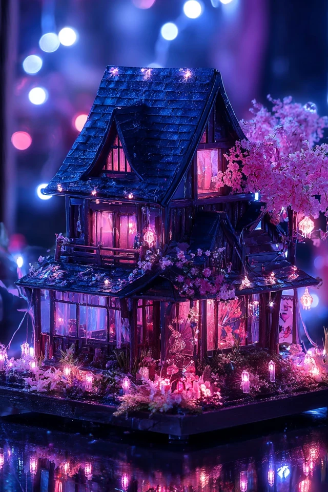 Neon Dreams in Purple Hues - Image 6