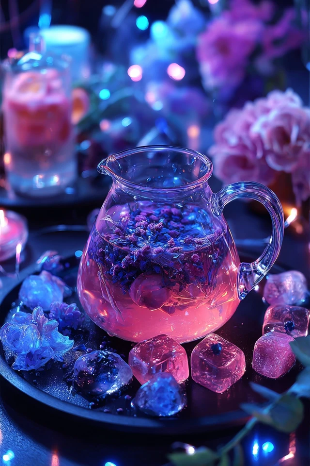 Neon Dreams in Purple Hues - Image 3