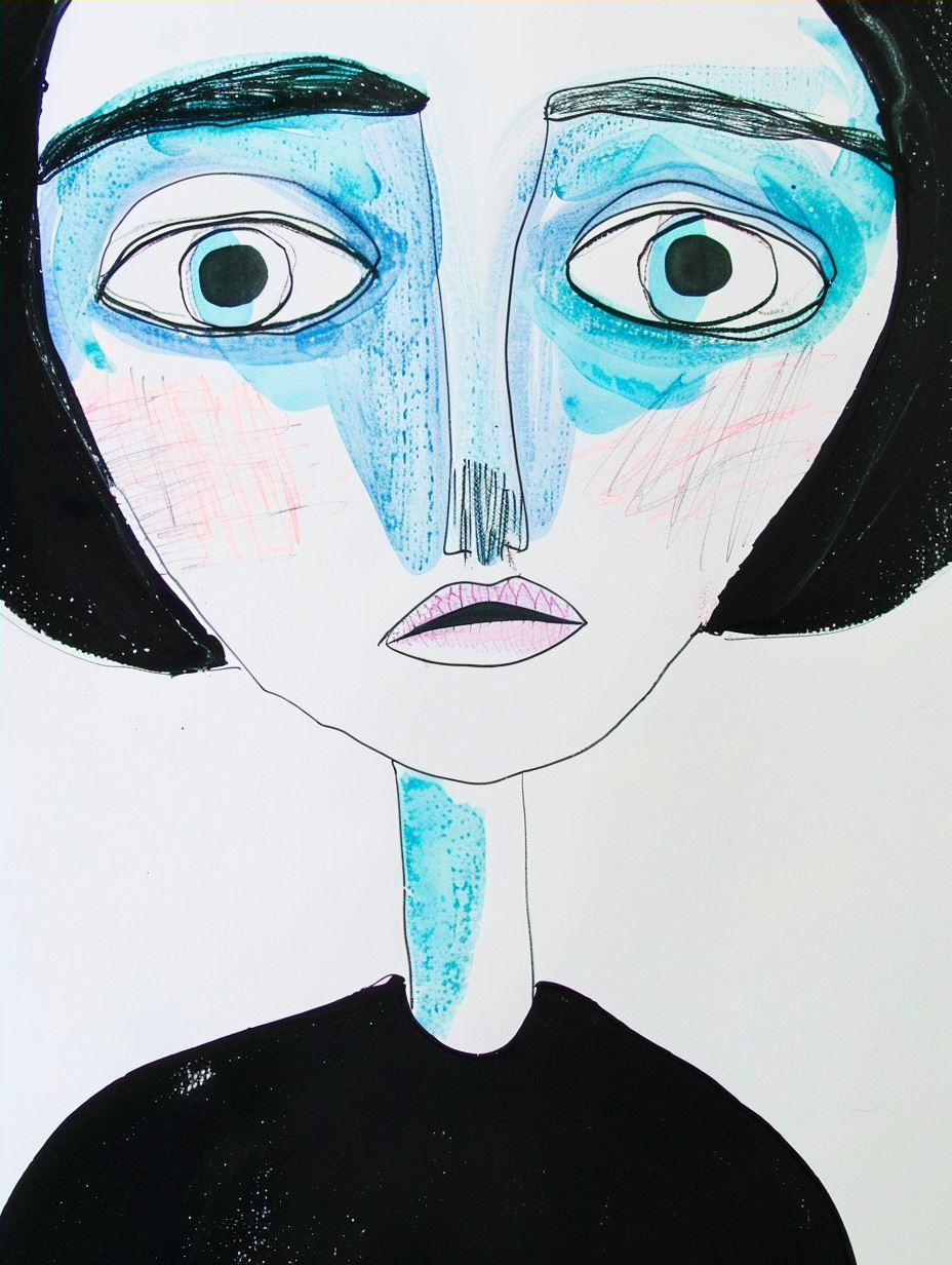 Abstract Portraits of Ethereal Faces - Image 4