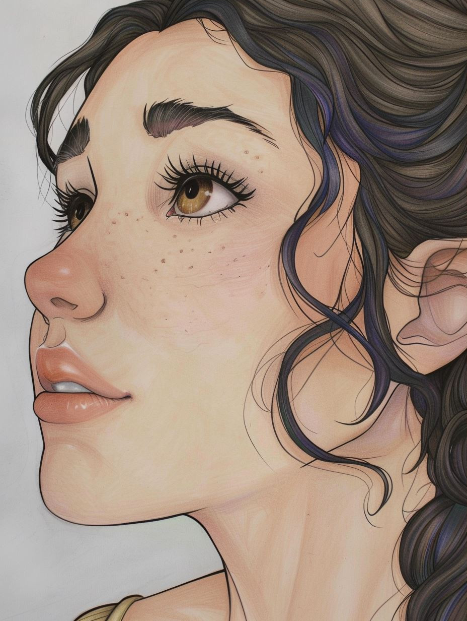 Soft Pencil Portrait - Image 3