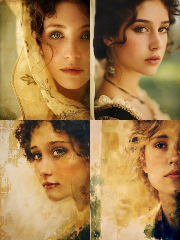 Ethereal Renaissance Portraiture Study