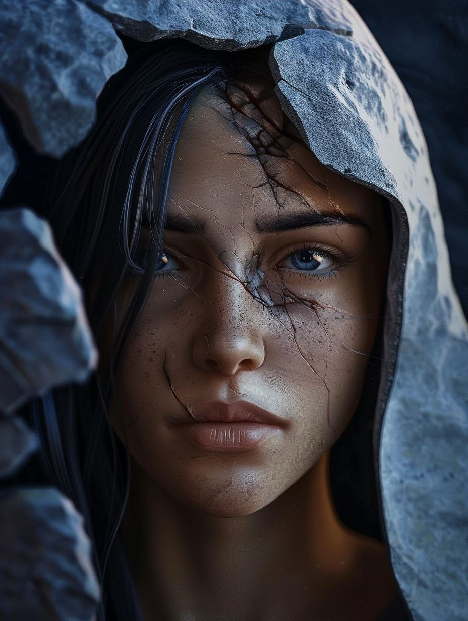 Ethereal Portraits of Cracked Beauty - Image 4
