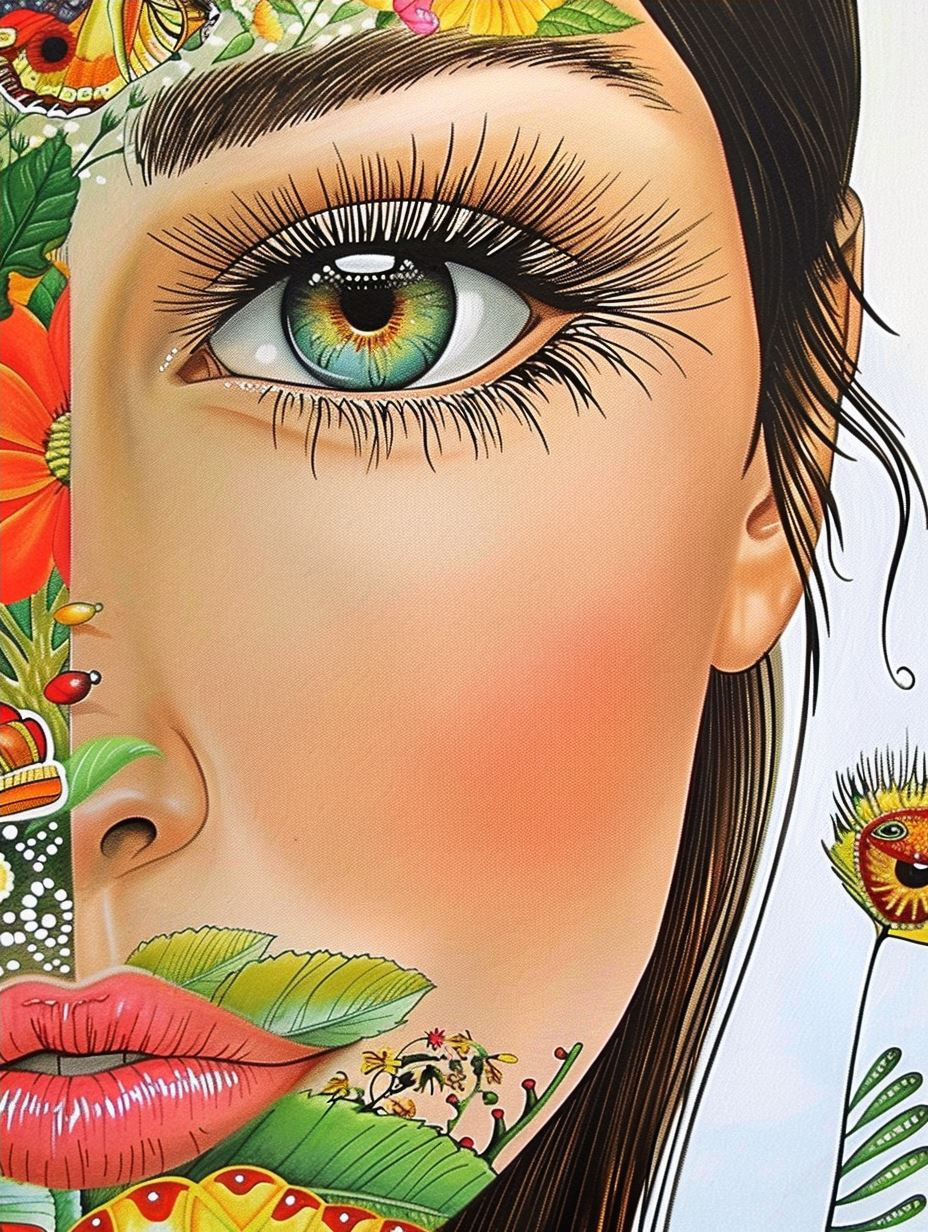 Floral Fusion Portraits - Image 4