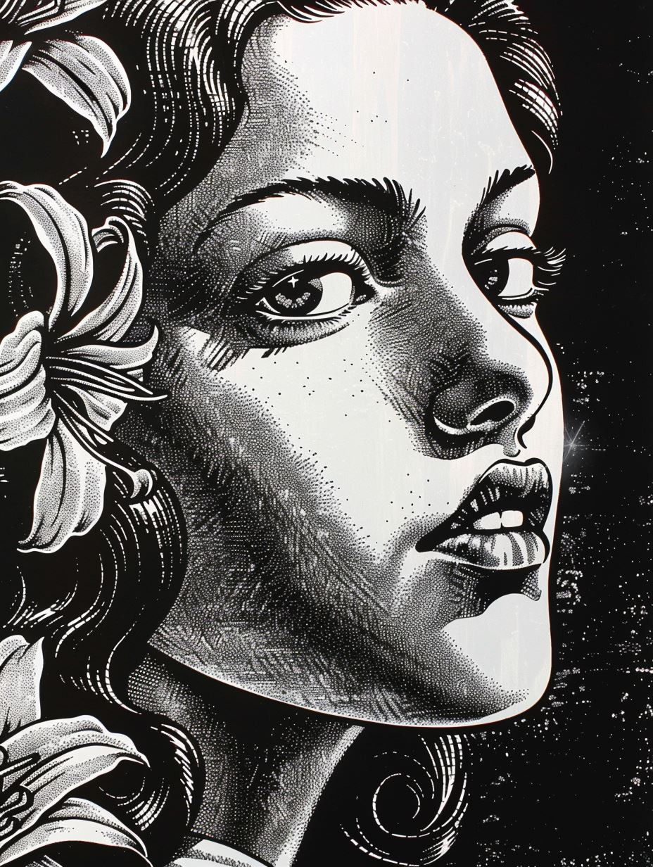 Faces of Noir Elegance - Image 1