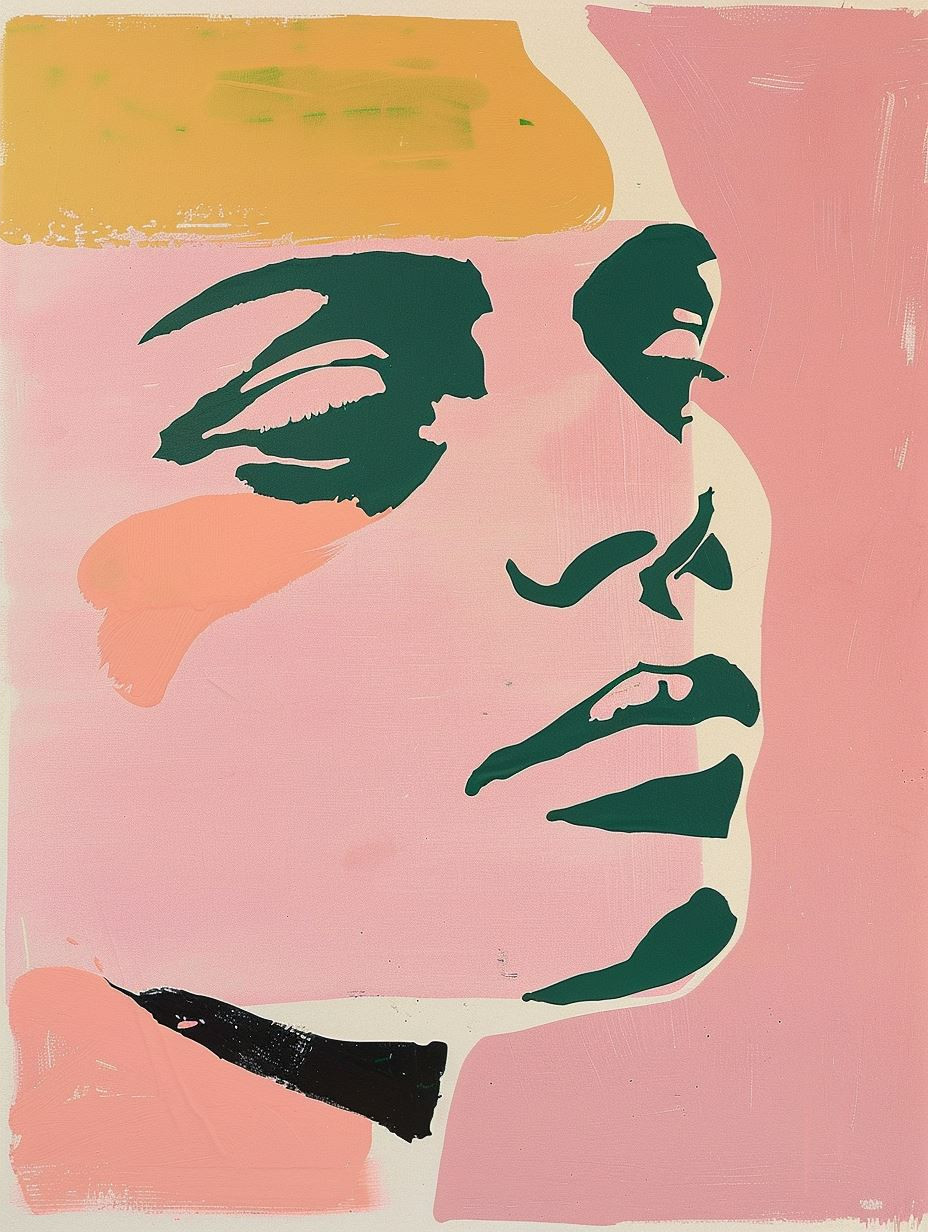 Modern Pop Art Portrait Grid - Image 2