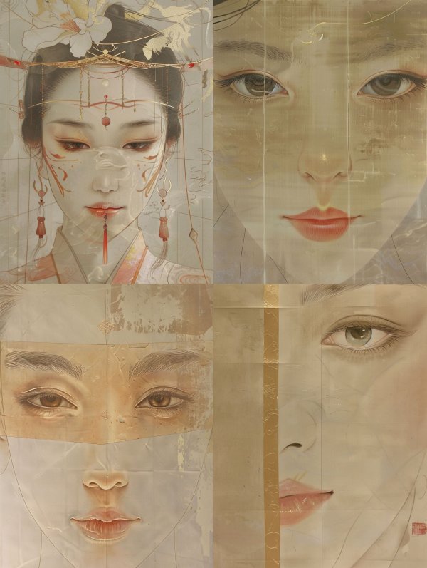 Ethereal Fragments of Ancient Beauty