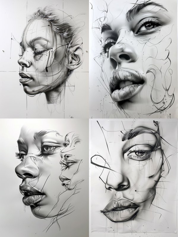 Fragmented Visions of Feminine Grace