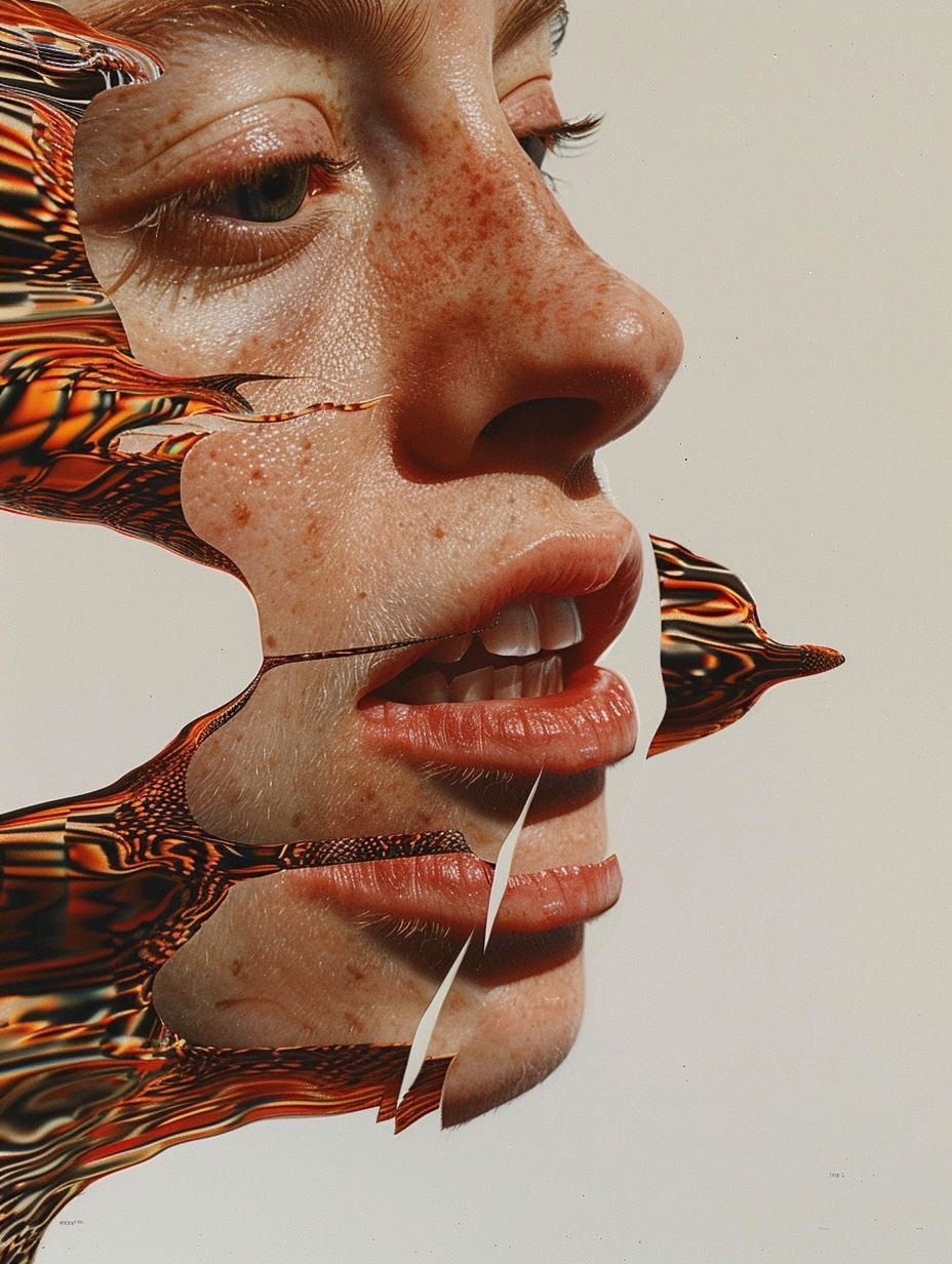 Fragmented Visions of a Human Face - Image 4