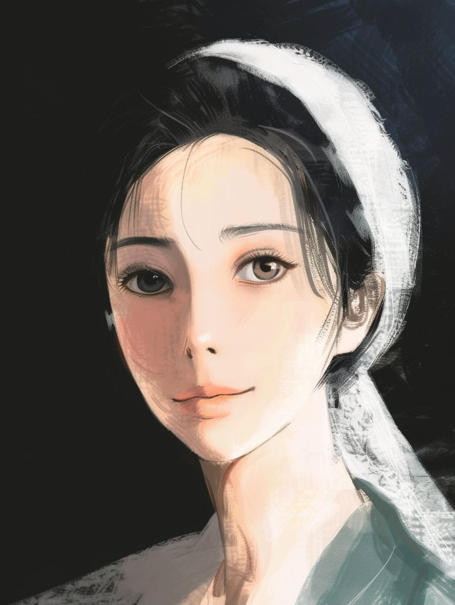 Ethereal Portraits in Soft Ink - Image 1