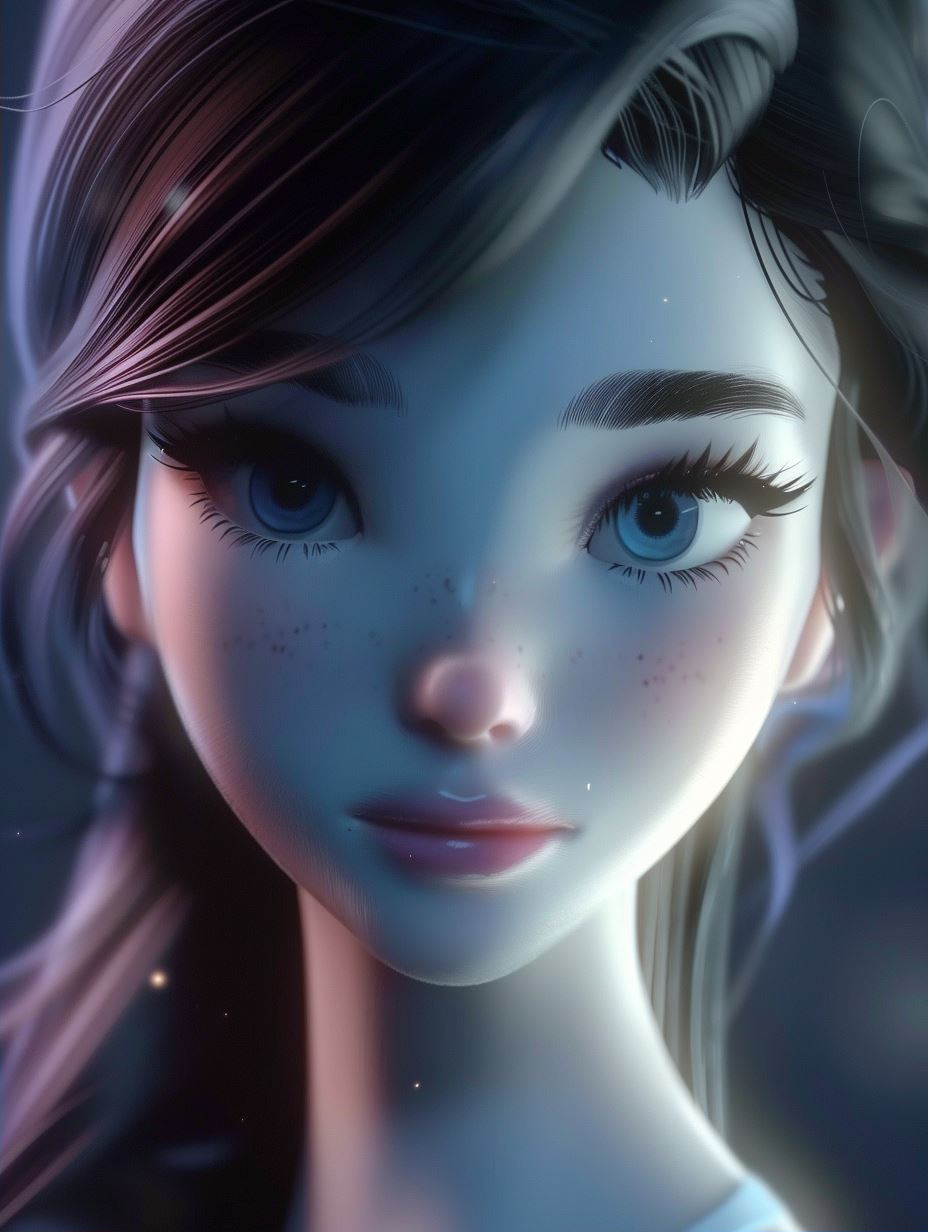 Ethereal Digital Portraiture of Emotion - Image 2