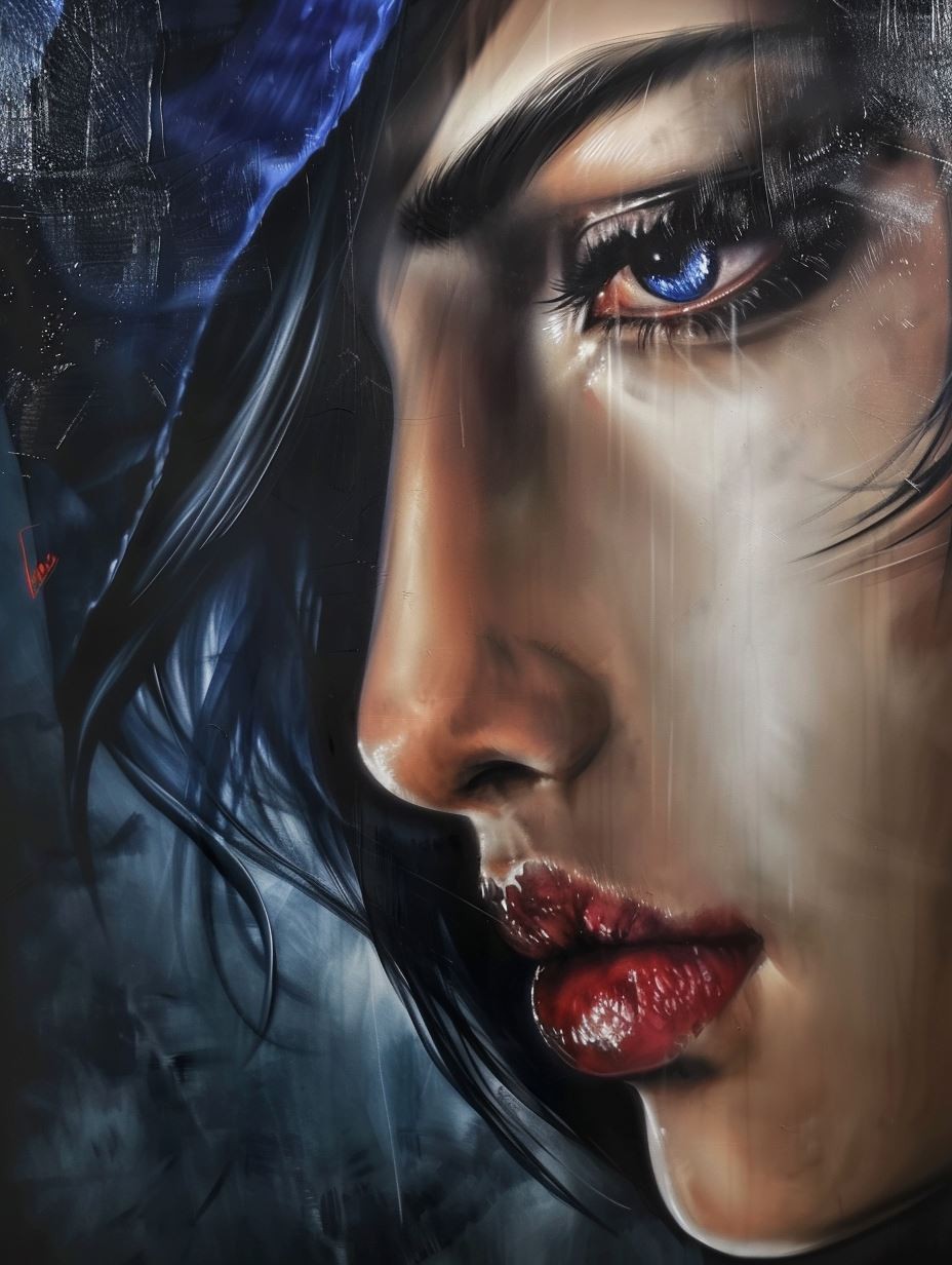 Azure Grime Portrait - Image 2