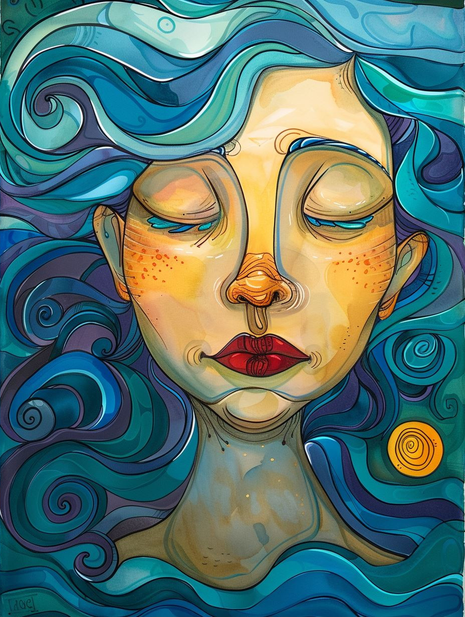 Ethereal Portraits of Fluid Emotion - Image 2