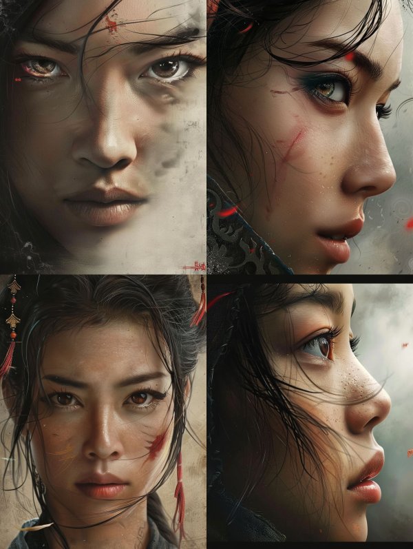 Warrior Spirit Cinematic Portraits