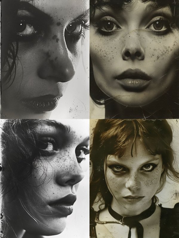 Noir Grain Portrait