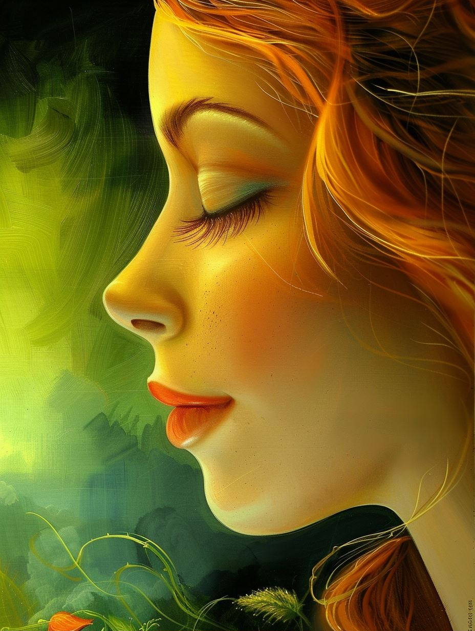 Golden Glow Ethereal Portraits - Image 1