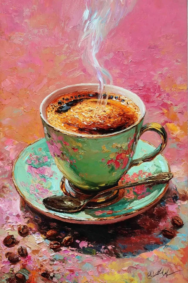 Pastel Impressionist Muse - Image 4