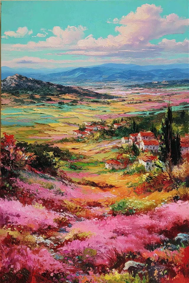 Pastel Impressionist Muse - Image 2