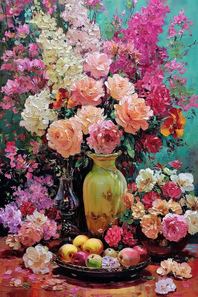 Pastel Impressionist Muse - Image 3