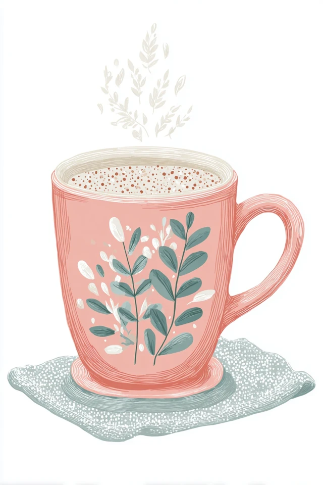 Blush Hues and Quiet Moments - Image 4