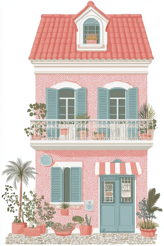 Blush Hues and Quiet Moments - Image 6