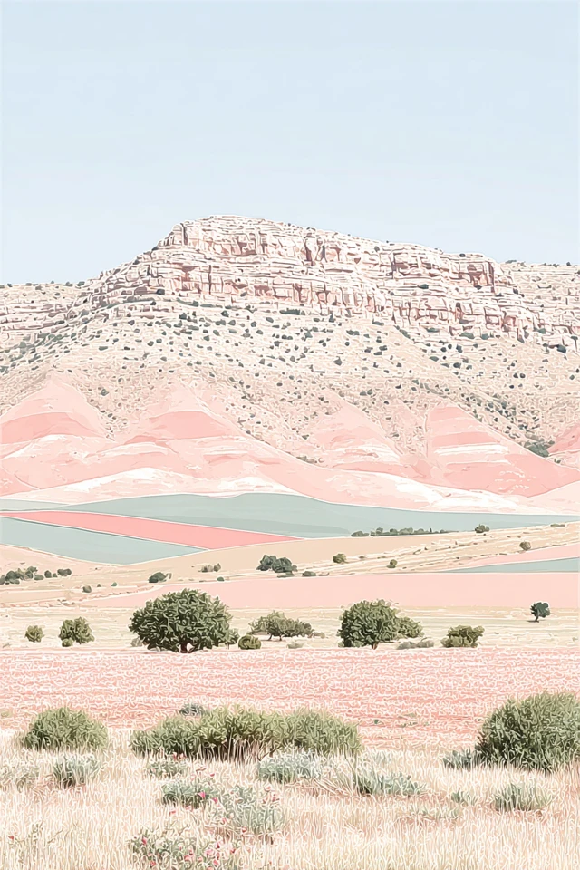 Blush Hues and Quiet Moments - Image 2